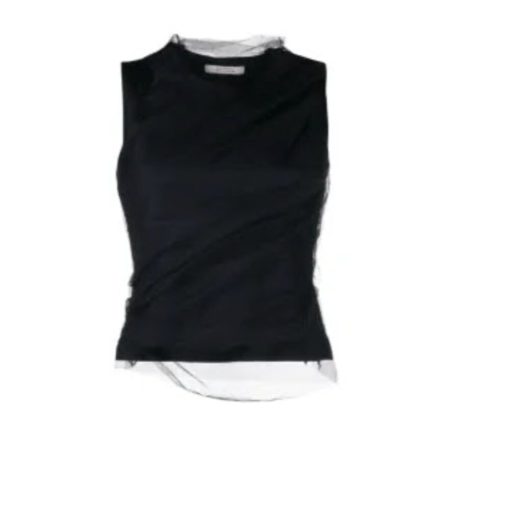 DOROTHEE SCHUMACHER Gathered Tulle Top